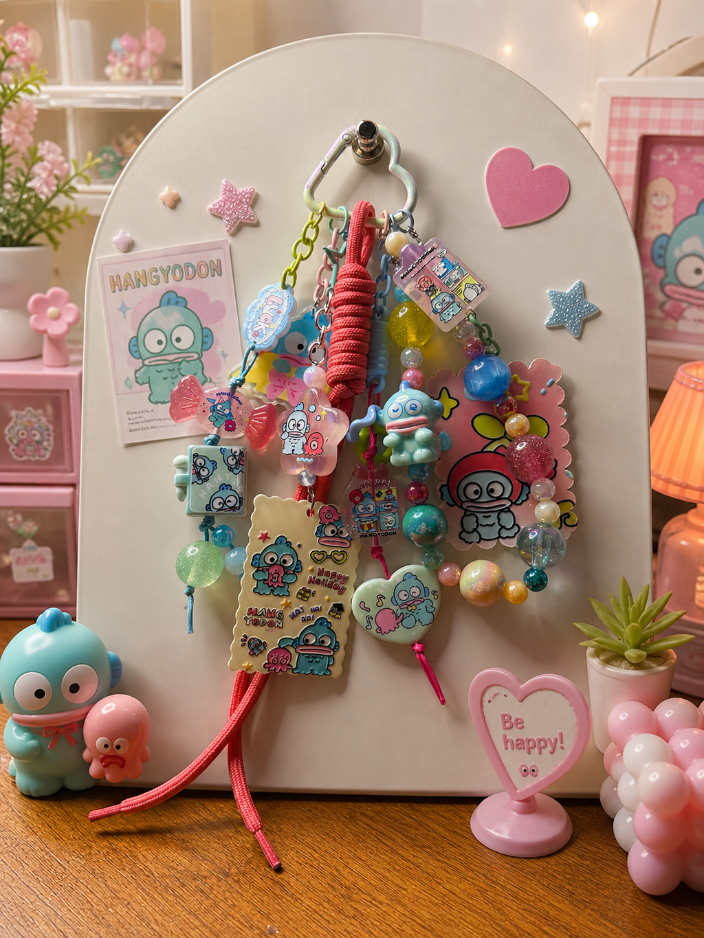 Hangyodon bag charm